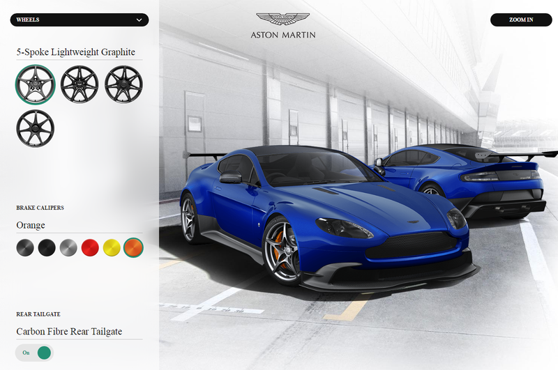 Illustration for article titled How Would You Spec Your Aston Martin Vantage GT8?